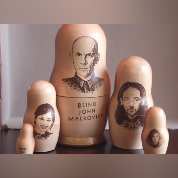 Being John Malkovich Movie Promo Nesting Dolls Russian matryoshka prototype - Picture 12 of 13